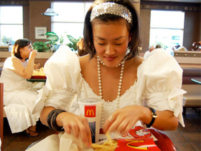 Married at McDonald's, Banana pads, and anti-sexting apps