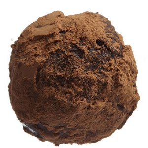Chocolate-nut rum ball