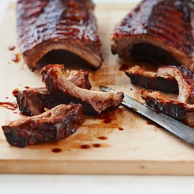 Succulent and smoky ribs