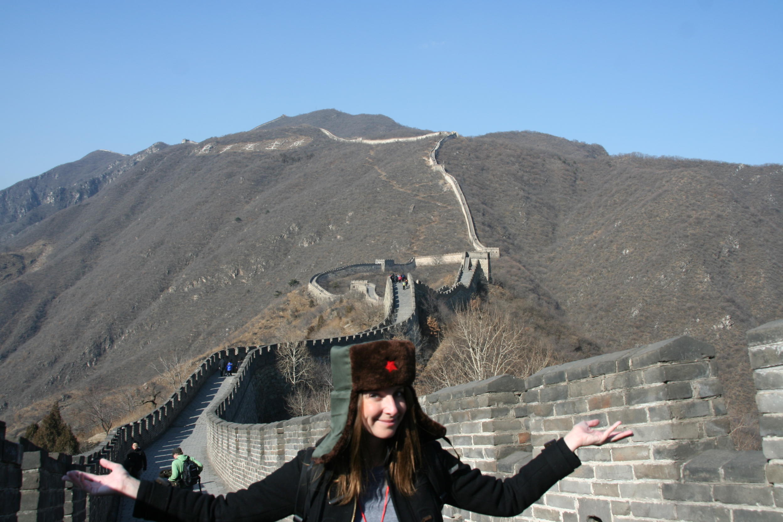 Great Wall, great explosions, great big nose