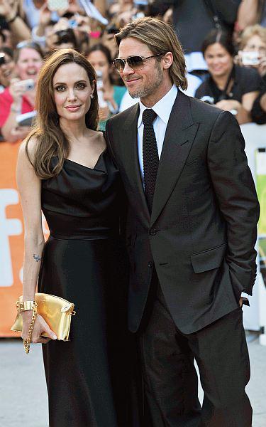 Angelina Jolie and Brad Pitt at TIFF