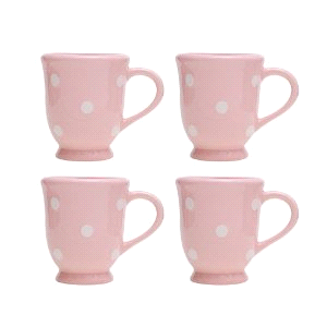 pink mugs