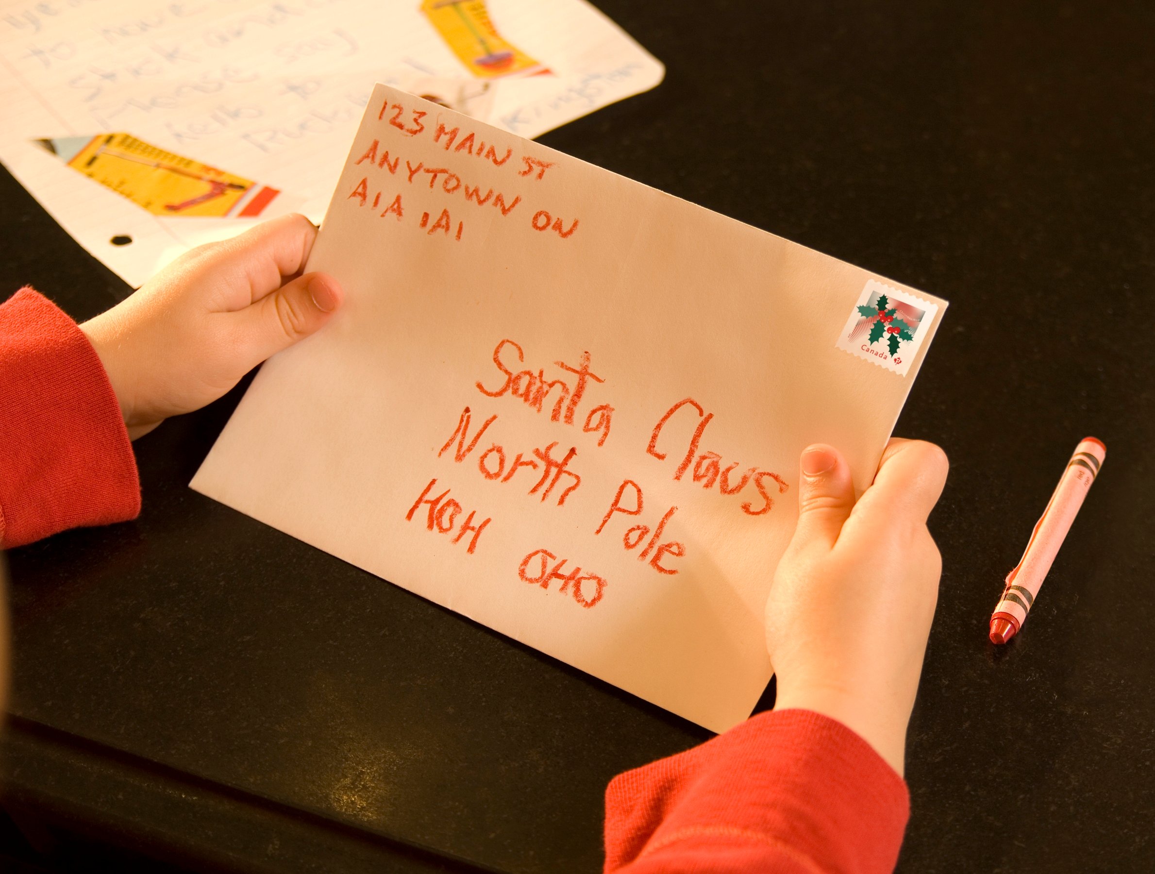 letter to Santa Claus, mail