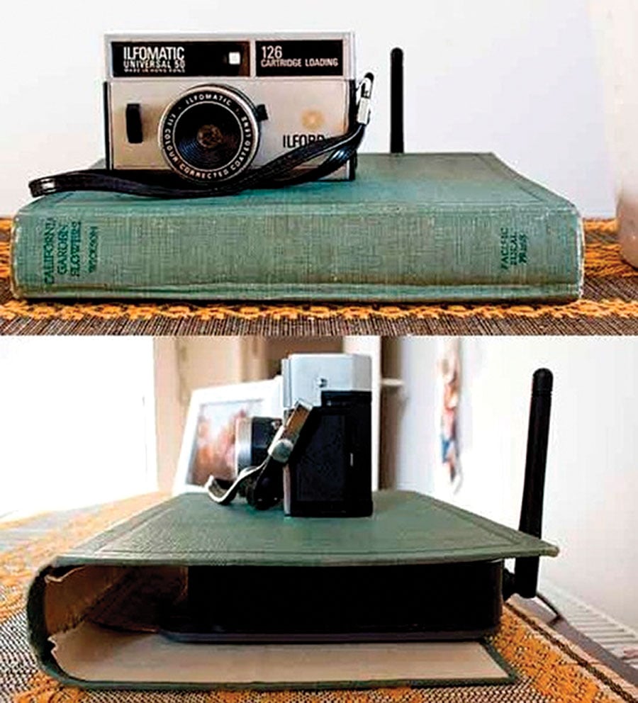 book-cover-internet-router-home-organizing