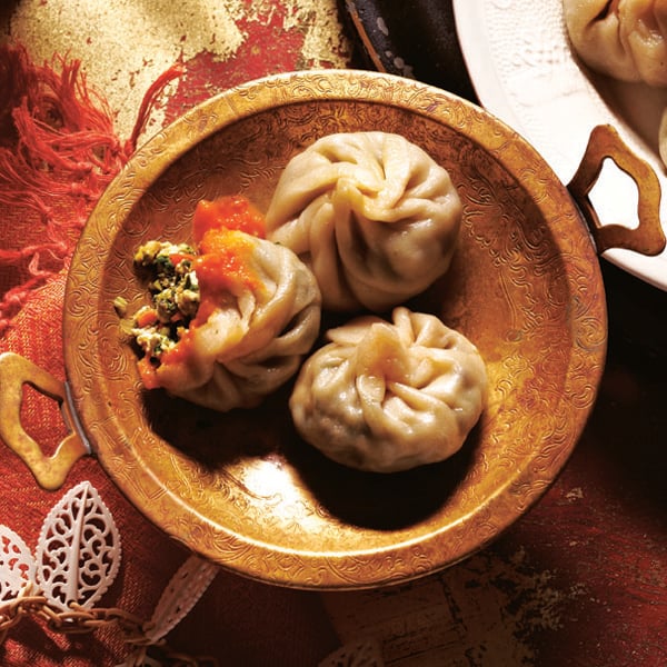 Tibetan momo dumplings