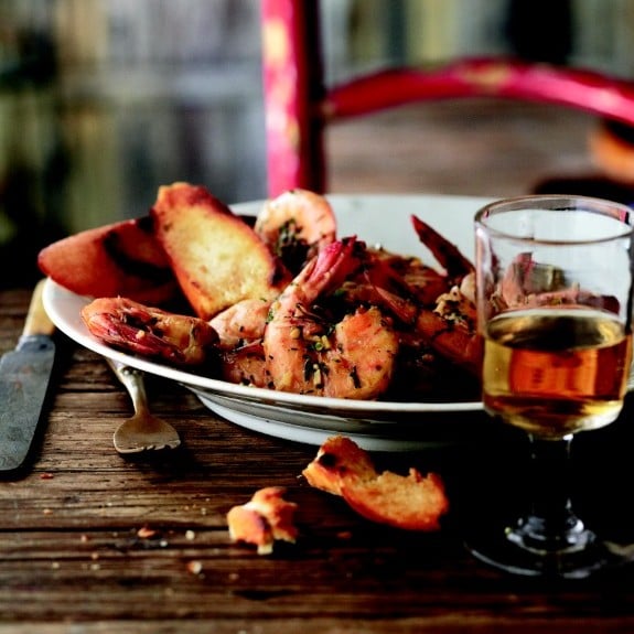 Curtis Stone's New Orleans 'barbecued' shrimp with amber ale