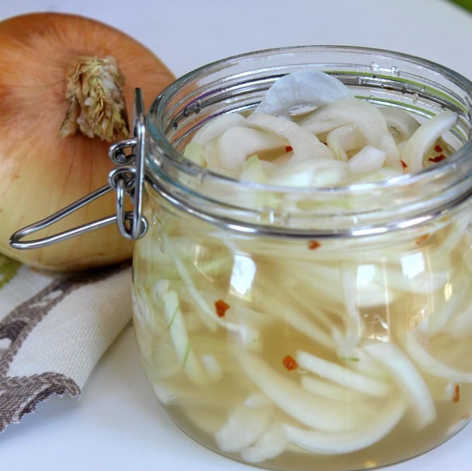 How to quick-pickle sweet Vidalia onions