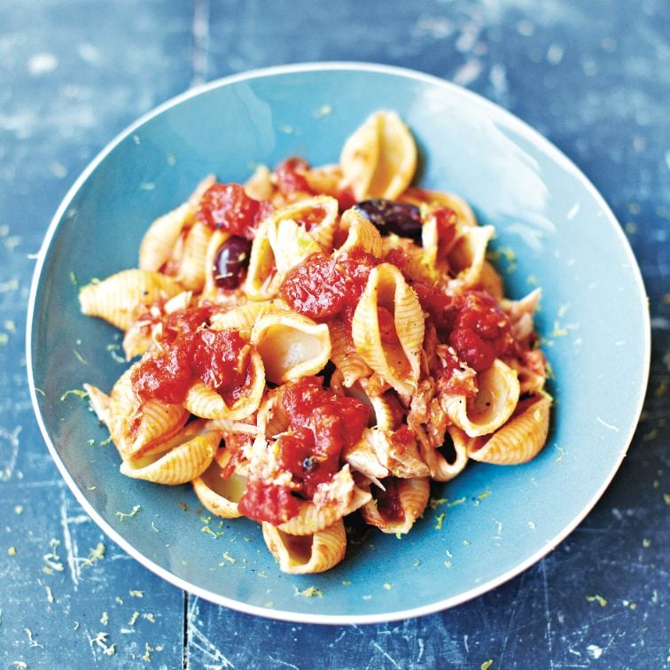 Jamie Oliver's Puttanesca pasta recipe