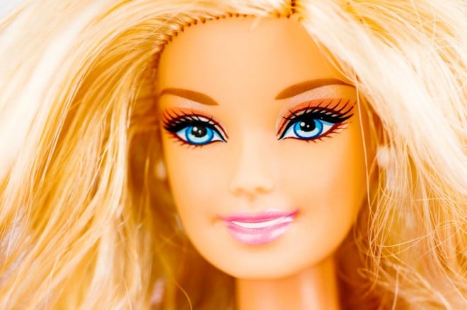 What would Barbie look like without her makeup?