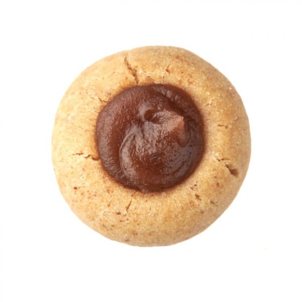 Gluten-free roasted chestnut meltaway cookie
