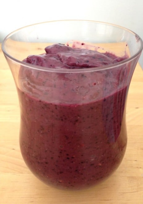 My favourite smoothie from the cleanse.