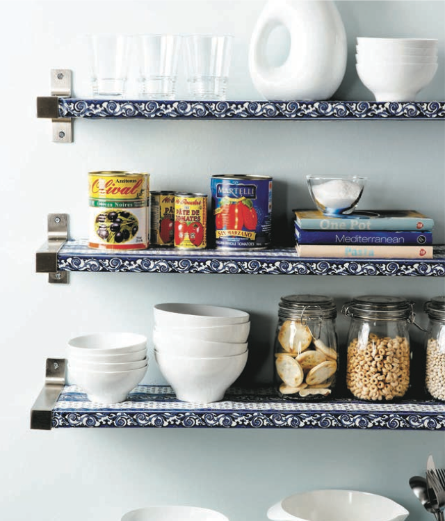 10 Kitchen Shelf Liner Ideas 2023 (Looking Beautiful)  Kitchen shelf liner,  Pantry shelf liner, Shelf liner