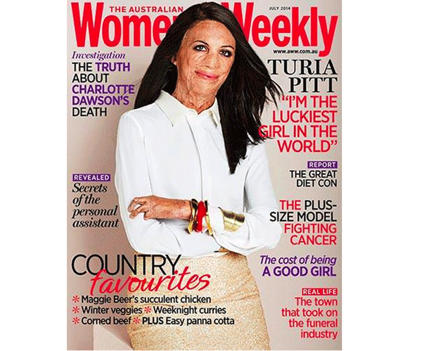 Turia-Pitt-cover-of-Women's-Weekly-Australia