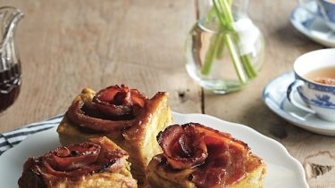 Maple syrup season: Maple-bacon French toast