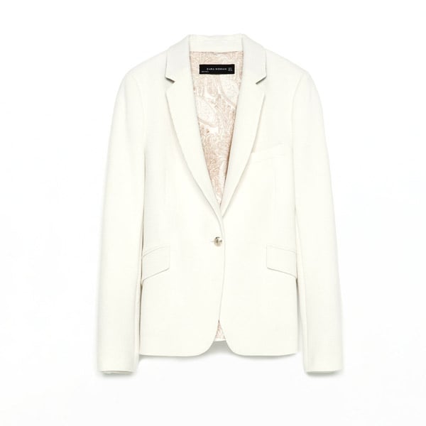 How to wear a crisp white blazer for day or night