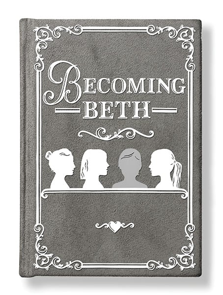 becoming beth book cover, reminiscent of Little Women