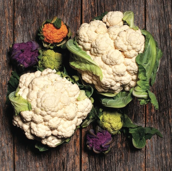 Cauliflower recipes: Mixed and coloured cauliflower
