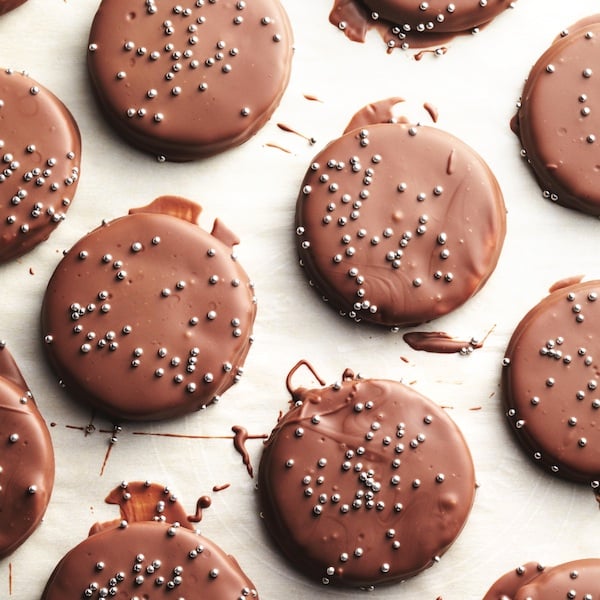 No-bake Christmas dessert: Chocolate-mint cookie thins