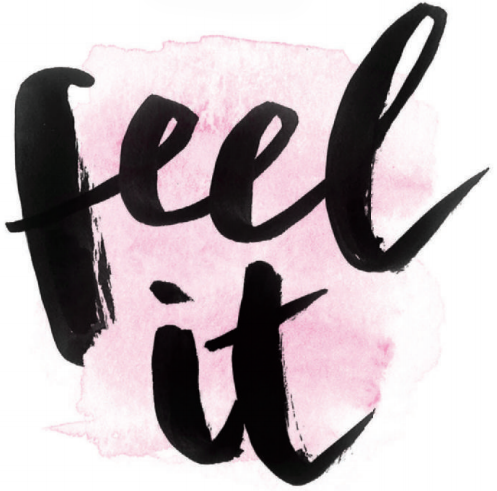 Week three of Chatelaine's breakup guide to moving on: feel it. Lettering by Nicola Hamilton