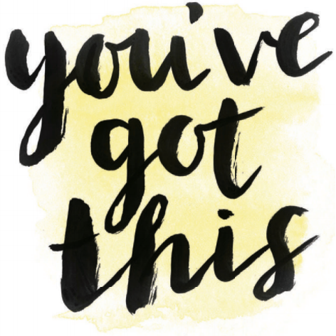 Week four of Chatelaine's breakup guide to moving on: you've got this. Lettering by Nicola Hamilton