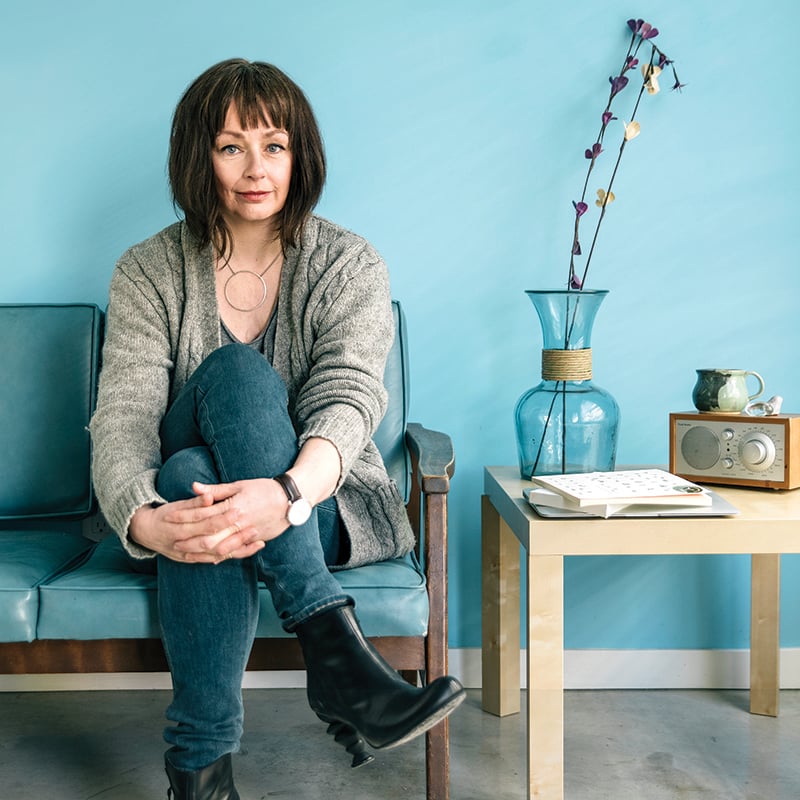 Lucy DeCoutere photographed recently in Halifax. Photo, North X North.