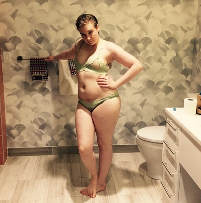 The most revealing thing about Lena Dunham's lingerie photo