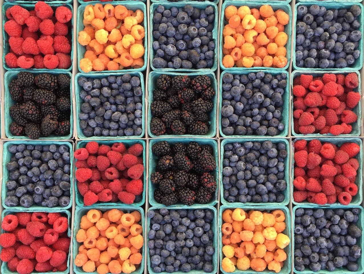 Freezer storage - Pints of fresh berries: How to use up overripe fruit