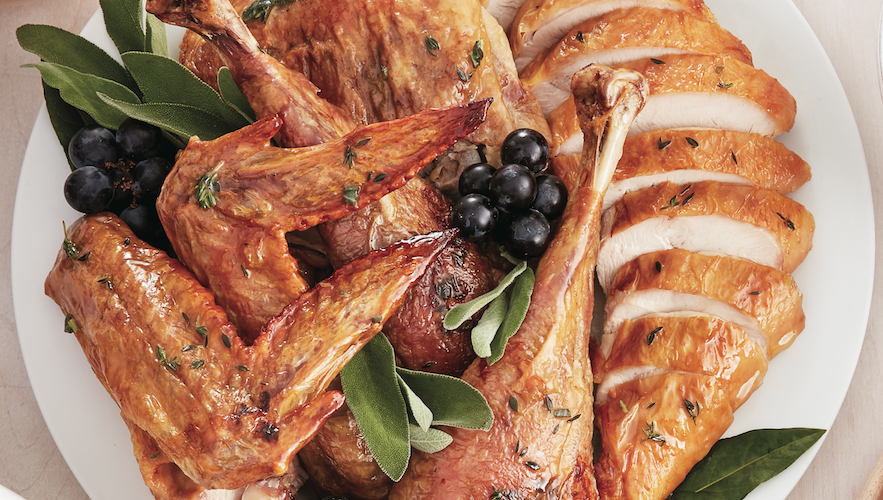 Thanksgiving turkey recipes: Butterflied roast turkey with gravy