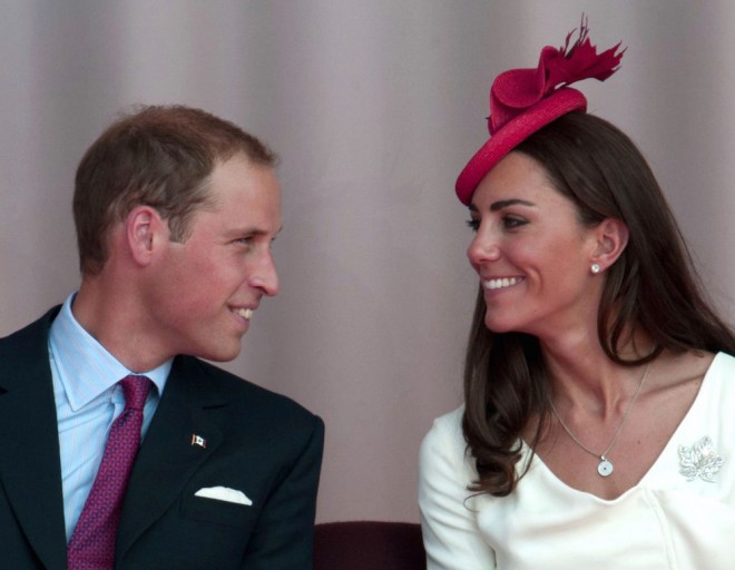 Prince William and Kate Middleton in Ottawa during the 2011 royal visit. Photo, Tim Rooke/Rex Features.