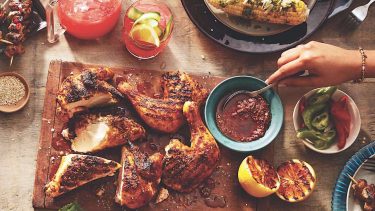 Harissa chicken - summer grilling menu