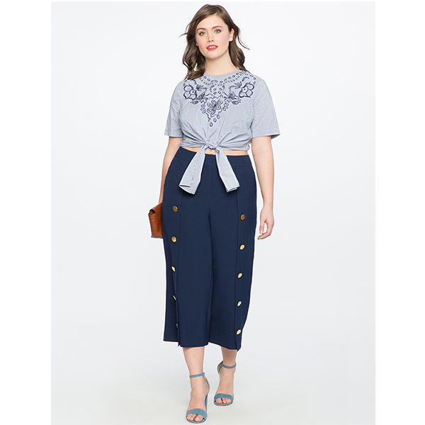 How To Wear Plus Size Culottes? (Full Guide) - reeto's