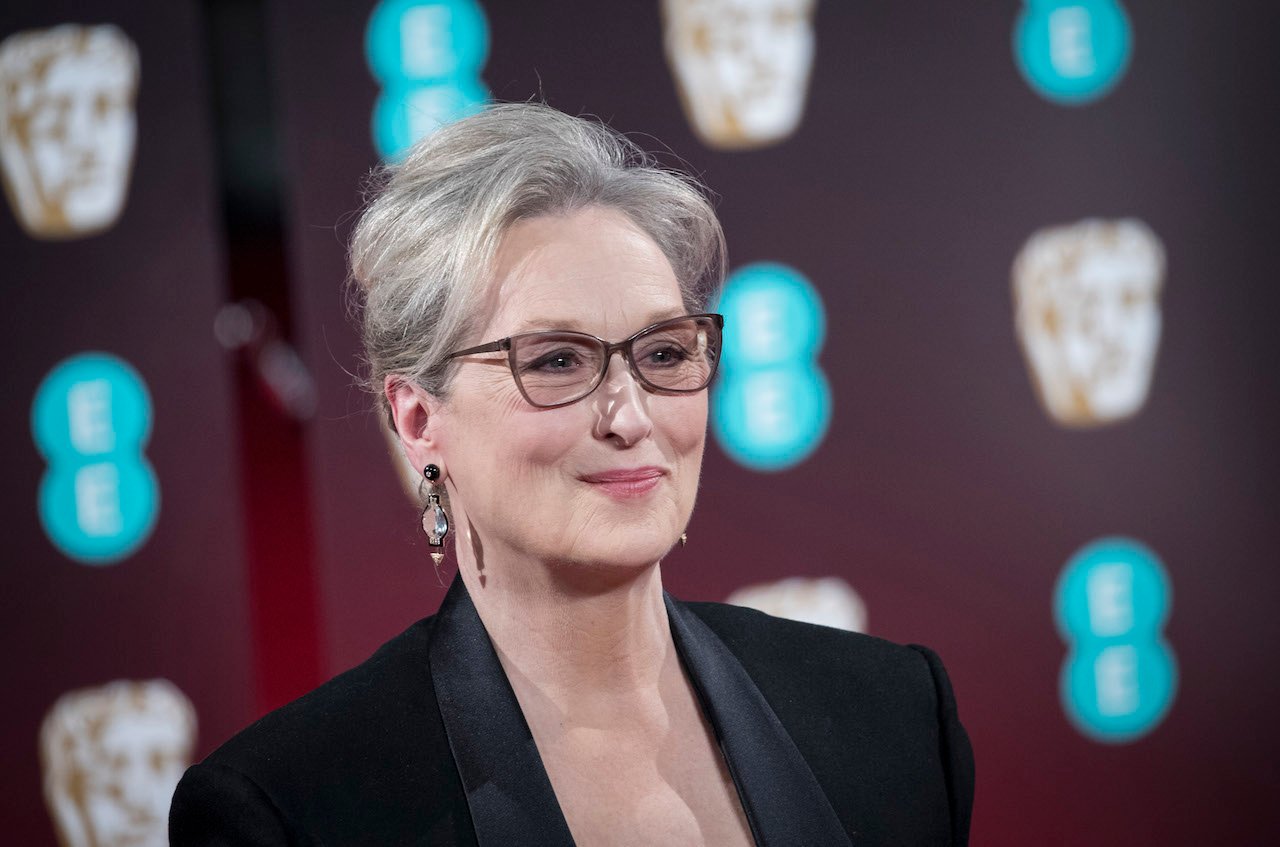 LONDON, ENGLAND - FEBRUARY 12: Meryl Streep attends the 70th EE British Academy Film Awards (BAFTA) at Royal Albert Hall on February 12, 2017 in London, England. (Photo by John Phillips/Getty Images)