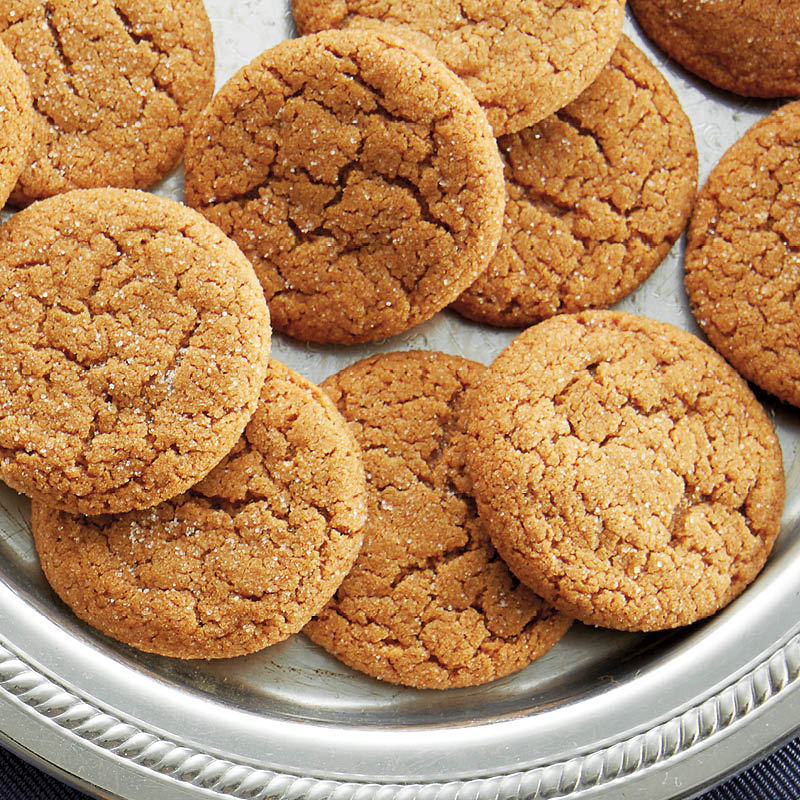 Ginger crackle cookies