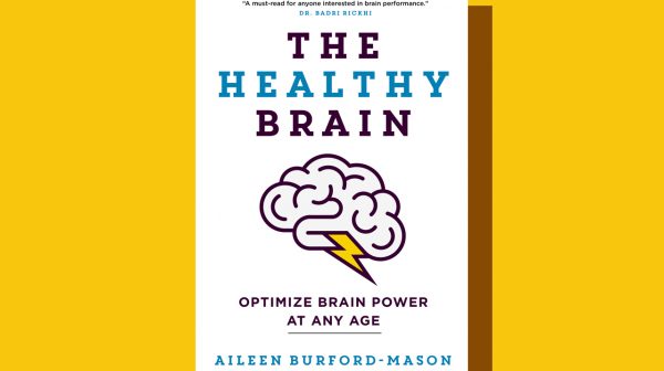 The Healthy Brain book cover, by Aileen Burford-Mason