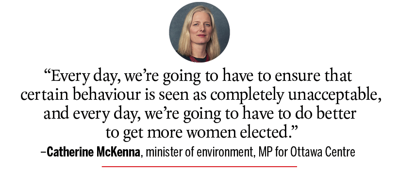 sexual harassment on parliament hill-McKenna quote