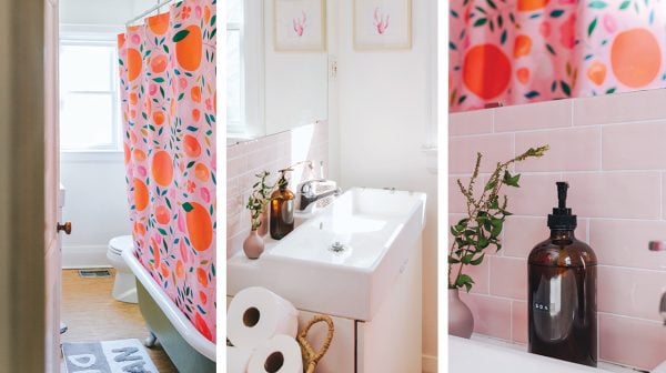 small bathroom ideas pink bathroom design