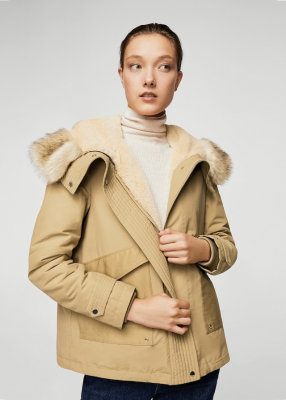 Mad Deals Of The Day: 50% Off A Cozy Parka At Mango | Chatelaine