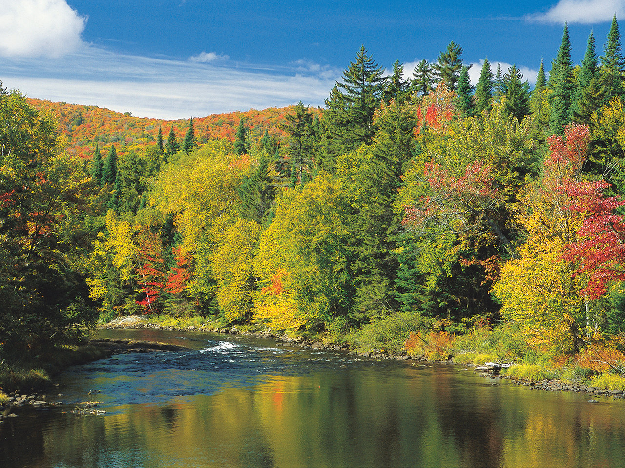 fall color tours canada