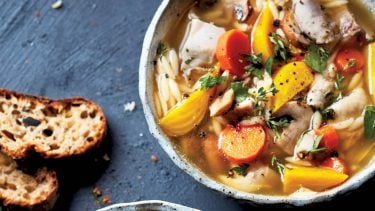 Chicken and orzo soup recipe