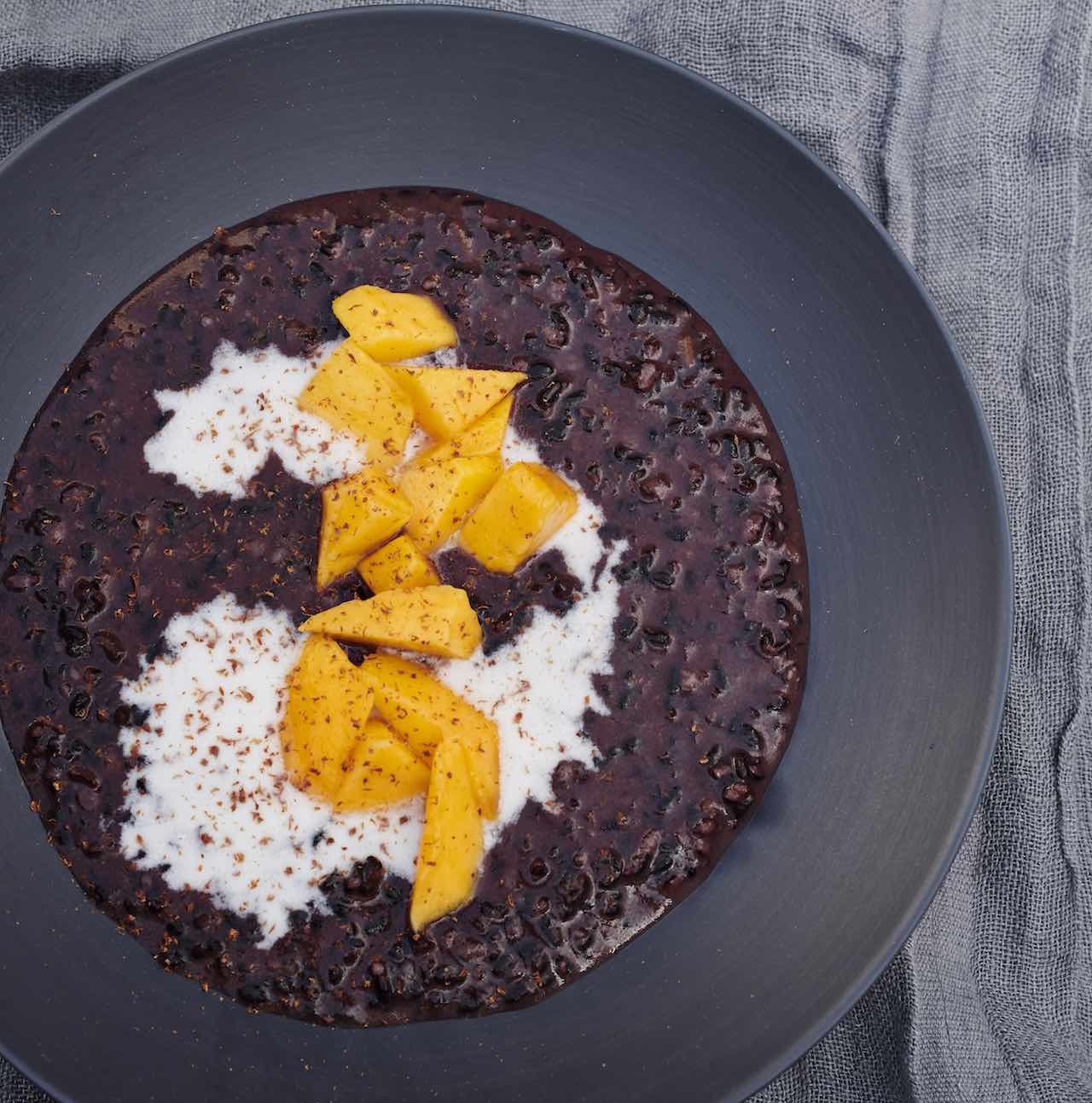 Sweet black rice pudding Gwyneth Paltrow Goop Recipe