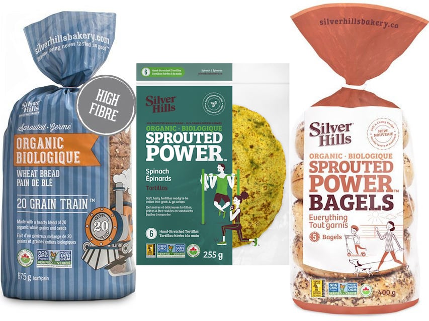 Silver Hills Bakery sprouted grain products