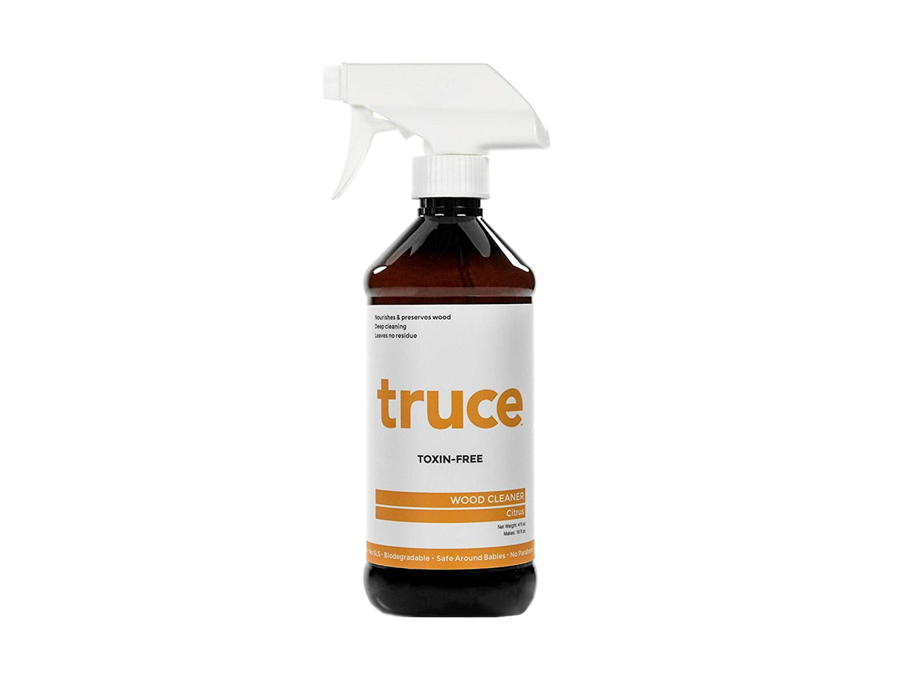 Eco-friendly cleaners, brown truce wood cleaner spray bottle