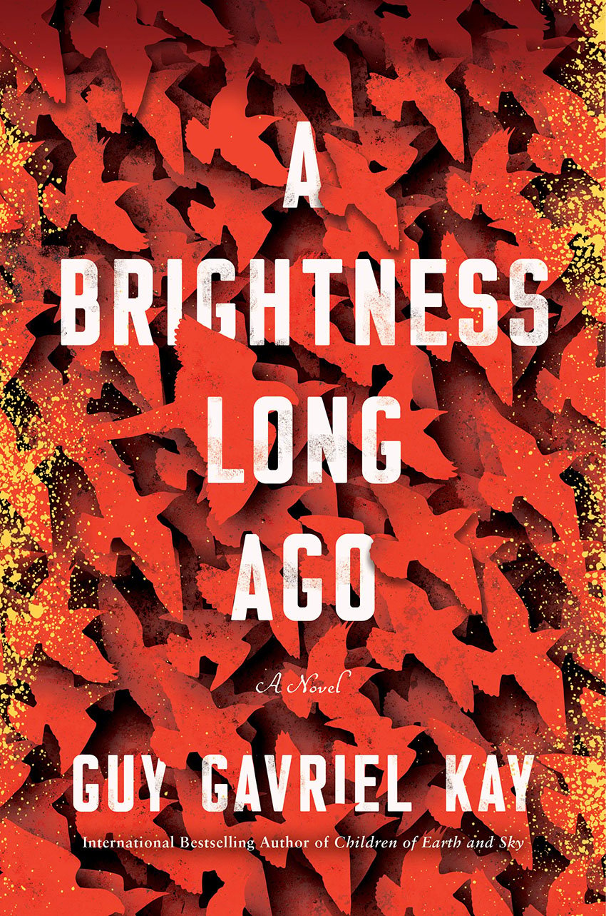 Best Books For Summer Reading 2019: A Brightness Long Ago cover with red bird cutouts