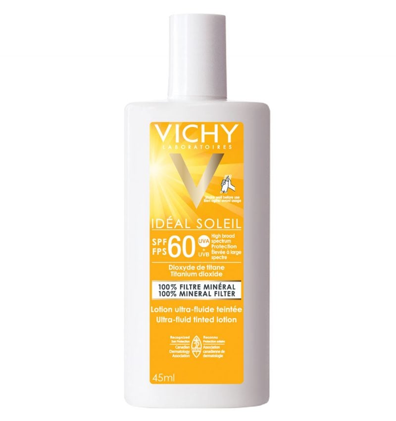 Vichy Ultra-Fluid Mineral Tinted Sunscreen Lotion SPF 60