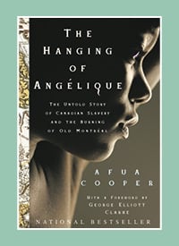 The cover of The Hanging of Angelique. 