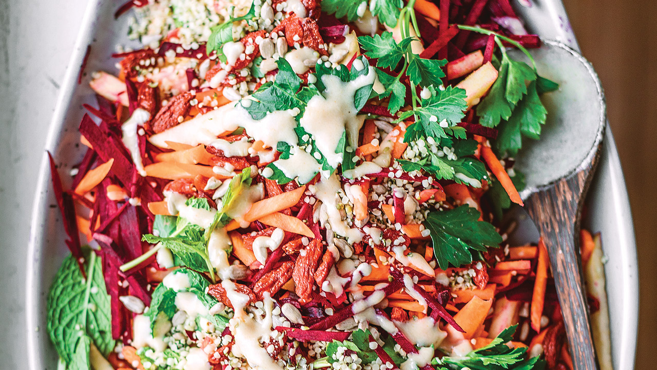 Carrot, Beet and Apple Salad