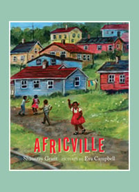 The cover of "Africville" by Shauntay Grant. 