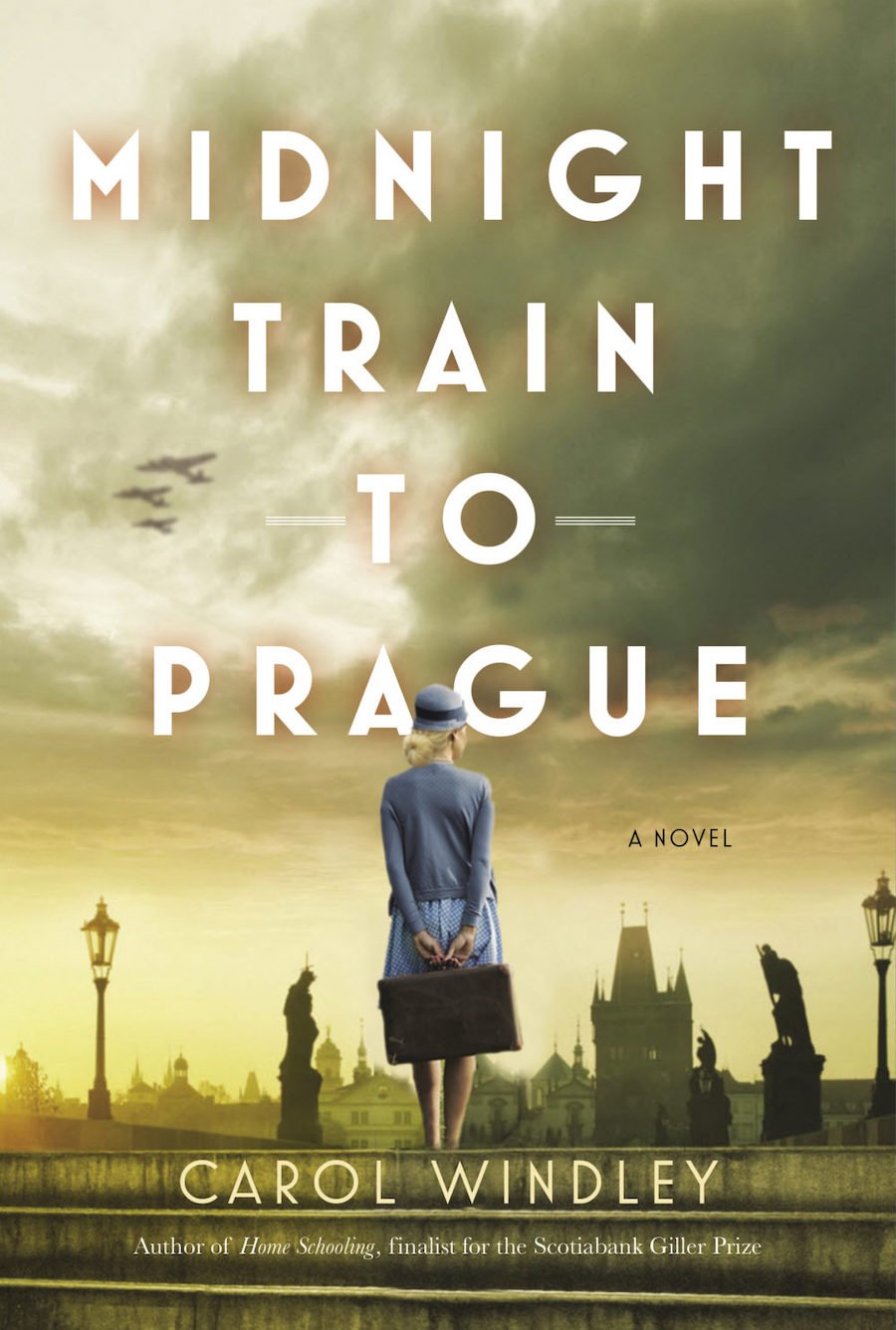 The book cover for The Midnight Train to Prague