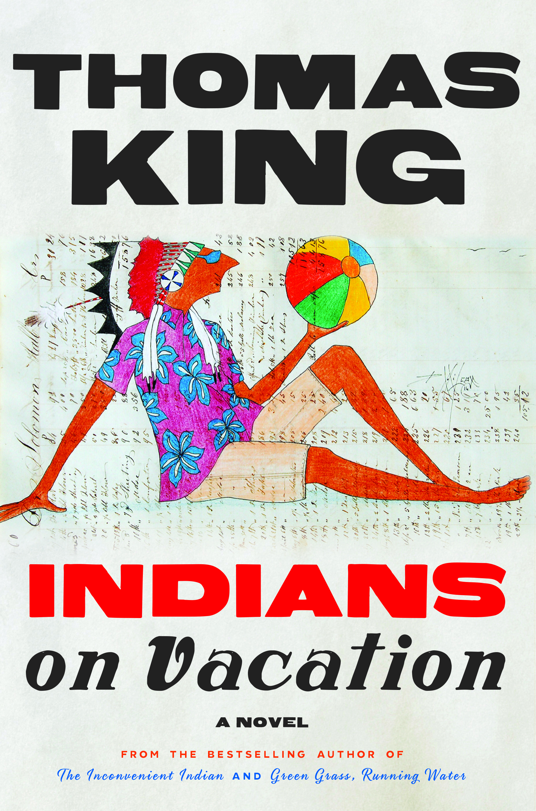 The cover of "Indians On Vacation."
