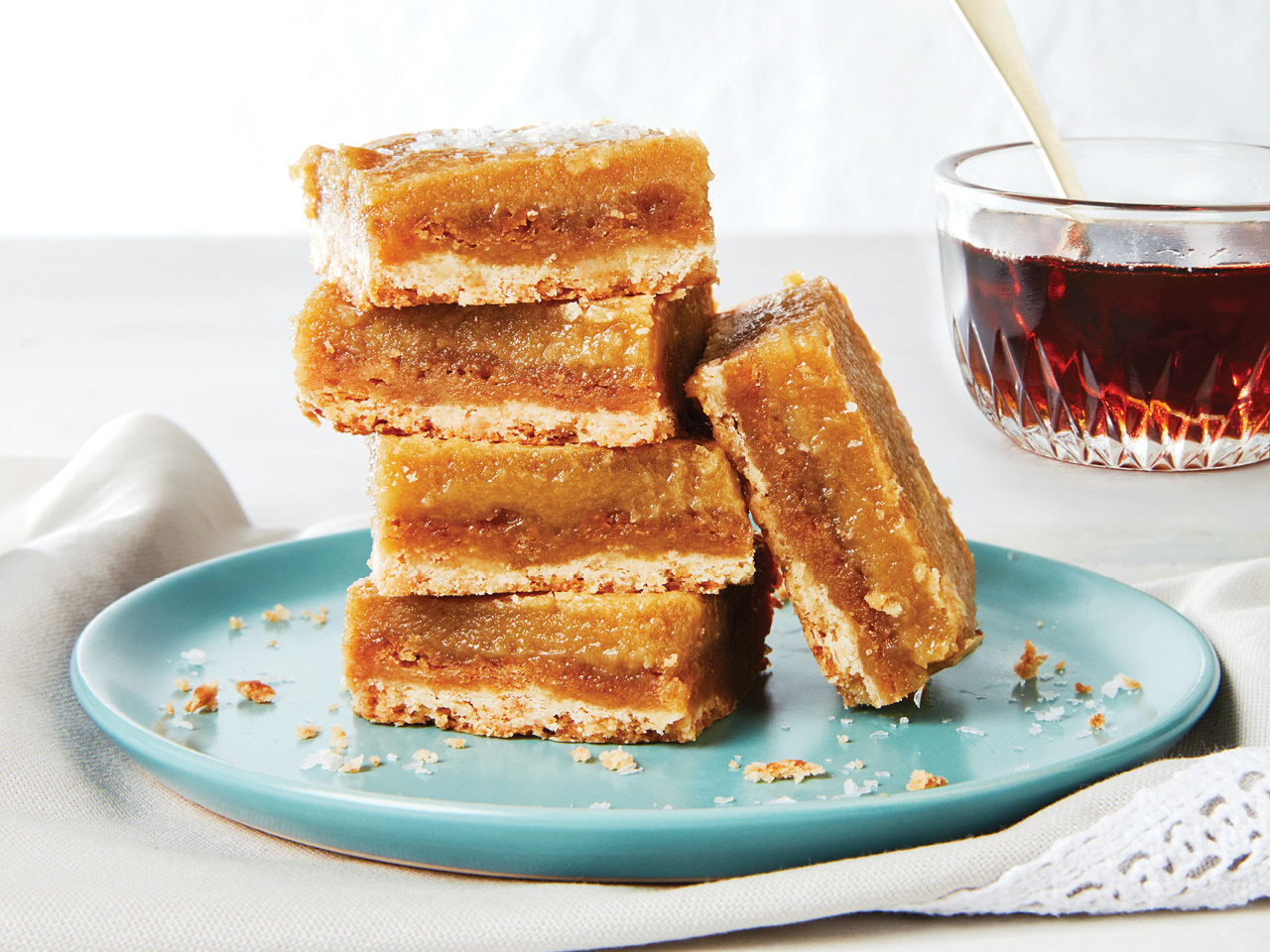 Salted Maple Squares